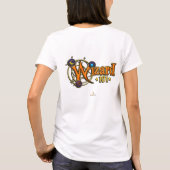 Wizard101 - Doodle Pirate Gobbler (zwart-wit) T-shirt (Achterkant)