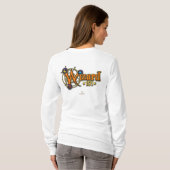 Wizard101 - Doodle Pirate Gobbler (zwart-wit) T-shirt (Achterkant volledig)