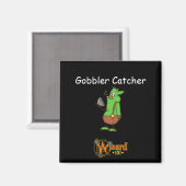 Wizard101 Gobbler Catcher Magnet (Voorkant / Achterkant)