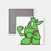 Wizard101 Gobbler Fisticuffs Magneet (Voorkant / Achterkant)