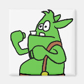 Wizard101 Gobbler Fisticuffs Magneet (Voorkant)