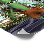 Wizard101 Gobbler-Poster Poster (Hoek)