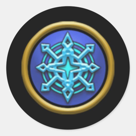 Wizard101 Ice School Stickers (Voorkant)