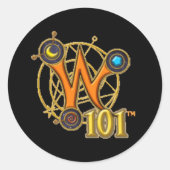 Wizard101 Logo Sticker (Voorkant)