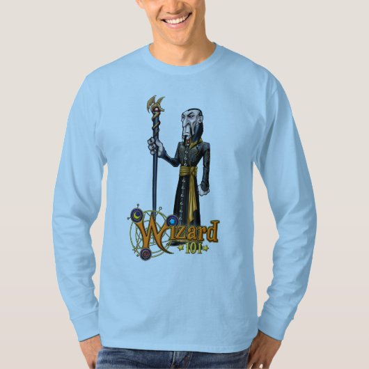 Wizard101 Malistaire Shirt met lange hoes (Voorkant)