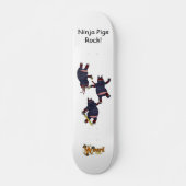 Wizard101 Ninja Pigs Rock Skateboard (Voorkant)