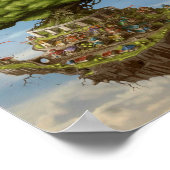 Wizard101 Poster Stadsconcept Wizard (Hoek)