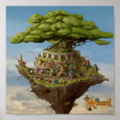 Wizard101 Poster Stadsconcept Wizard (Voorkant)