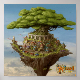 Wizard101 Poster Stadsconcept Wizard