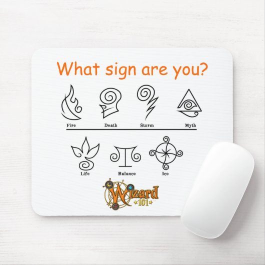 Wizard101 School Mousepad Muismat (Met muis)