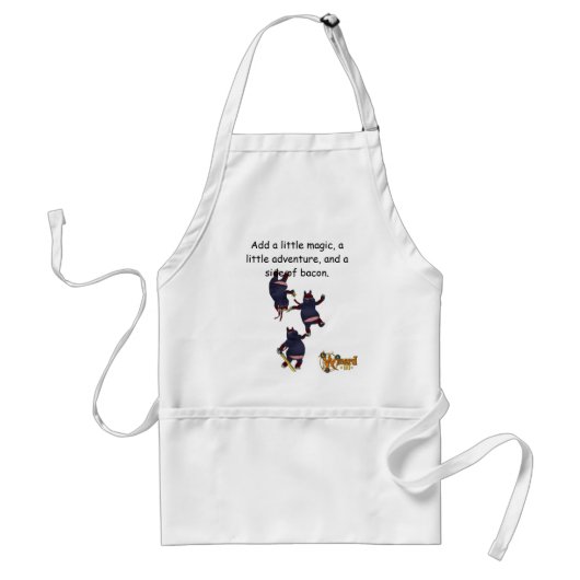 Wizard 101 Ninja Pig Apron Standaard Schort (Voorkant)