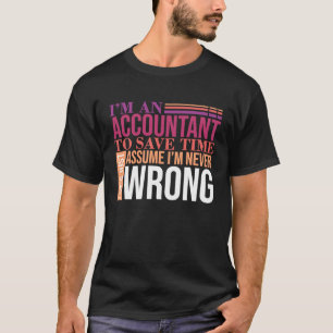 Wizard Accountant Life in nummerboekhouding T-shirt