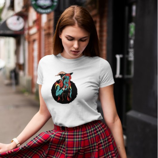 Wizard Anime Girl T-shirt