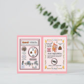 Wizard Aszrad - Astatine-element Briefkaart (Staand voorkant)