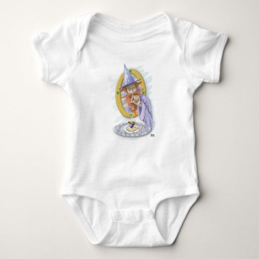 WIZARD Baby Bodysuit - Potpourri door Pamela (Voorkant)