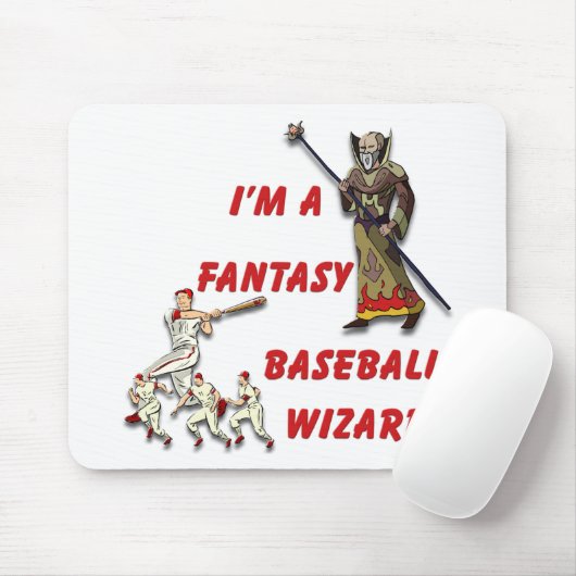 Wizard Basebal #2 Muismat (Met muis)