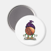 Wizard Basketball Magneet (Voorkant / Achterkant)