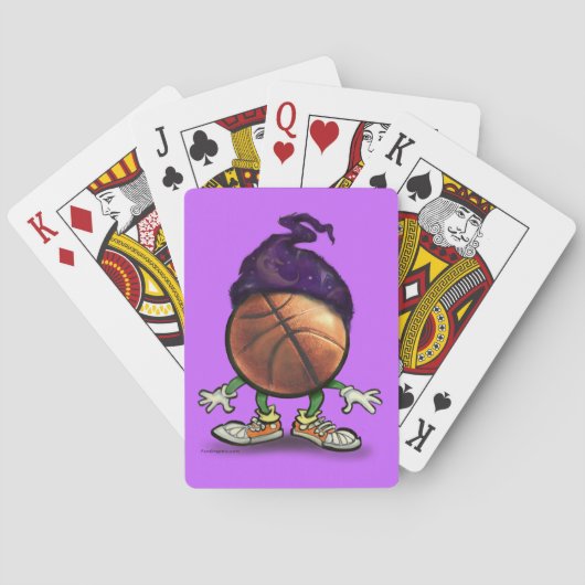 Wizard Basketball Speelkaarten (Achterkant)