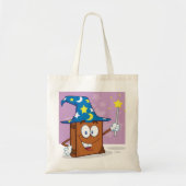 Wizard Book Canvas tas (Voorkant)