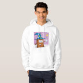 Wizard Book Mannen Hoodie (Voorkant volledig)