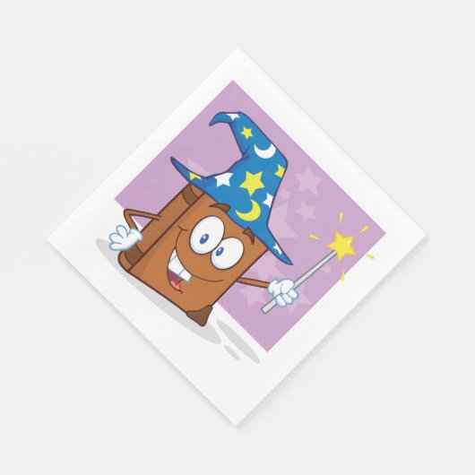 Wizard Book Paper Napkins Servet (Hoek)