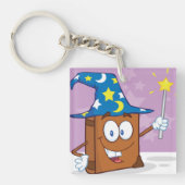 Wizard Book Sleutelhanger (Voorkant)