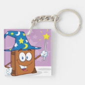 Wizard Book Sleutelhanger (Achterkant)