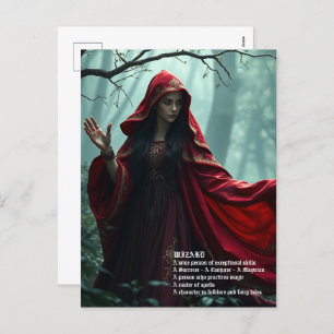 Wizard Briefkaart