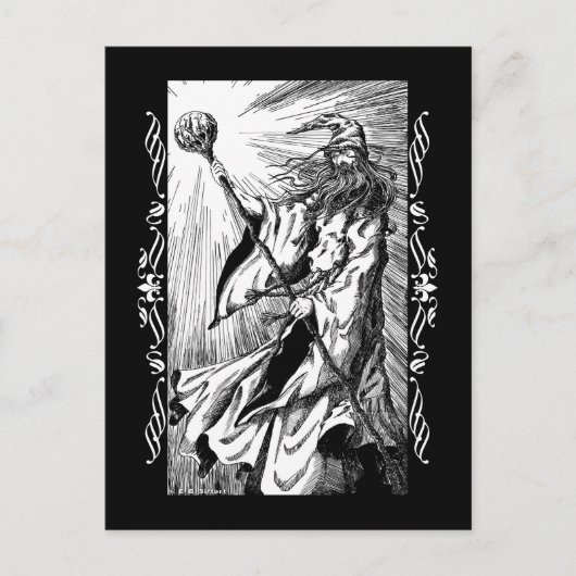 Wizard Briefkaart (Voorkant)