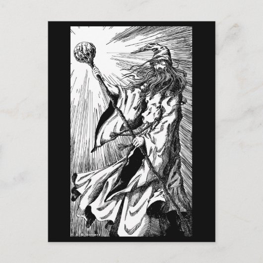 Wizard Briefkaart (Voorkant)