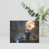 Wizard Briefkaart (Staand voorkant)