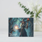 Wizard Briefkaart (Staand voorkant)
