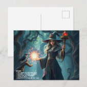 Wizard Briefkaart (Voorkant / Achterkant)