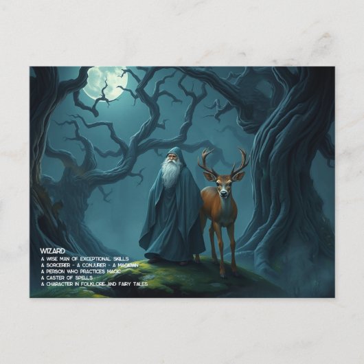 Wizard Briefkaart (Voorkant)