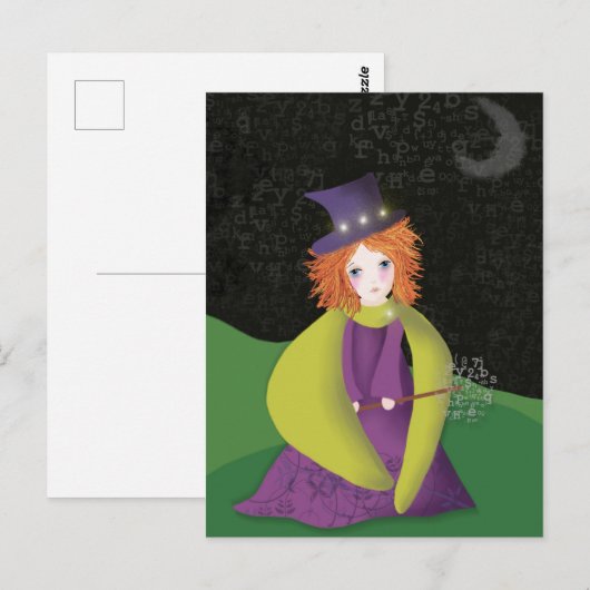 Wizard Briefkaart (Voorkant / Achterkant)