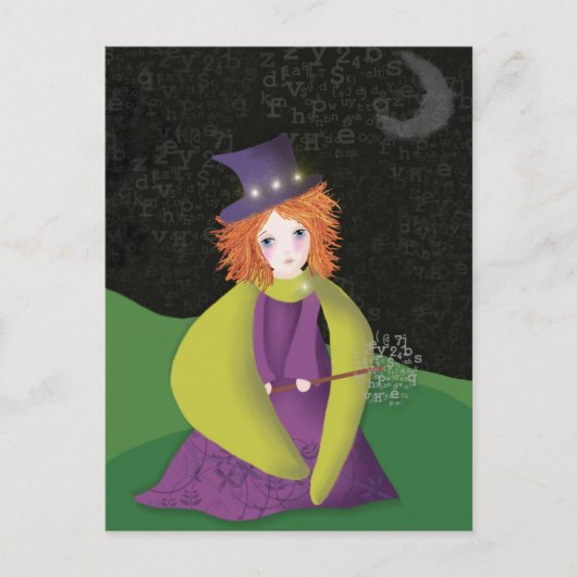 Wizard Briefkaart (Voorkant)