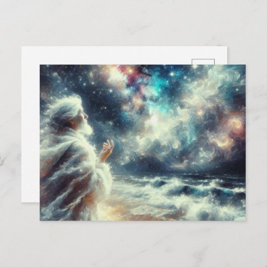 Wizard Briefkaart (Voorkant / Achterkant)