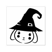 Wizard Bunny Illustration Zelfinktende Stempel (Design)