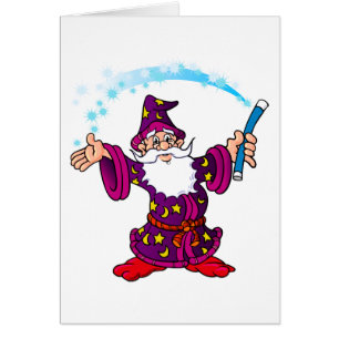 Wizard cartoon