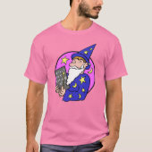Wizard Cartoon T-Shirt (Voorkant)