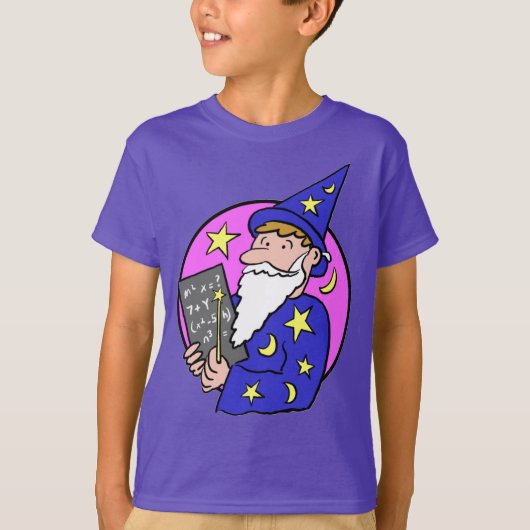 Wizard Cartoon T-shirt (Voorkant)