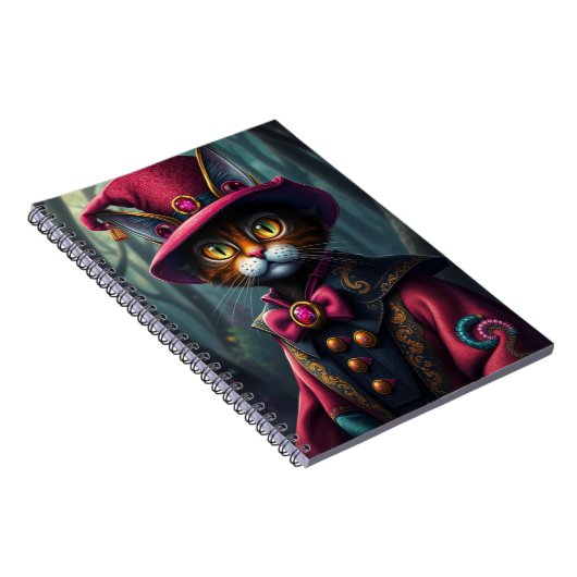 Wizard Cat Paper Notitieboek (Rechterzijde)