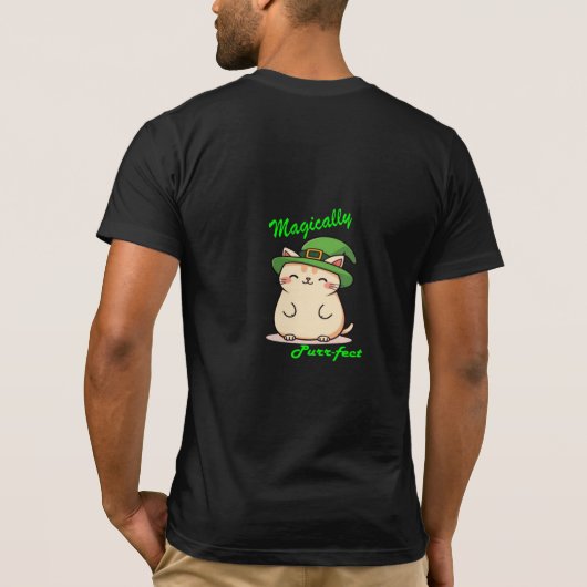 Wizard Cat T-shirt (Achterkant)