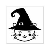 Wizard Cat Zelfinktende Stempel (Design)