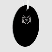 Wizard Classic - Skelet Handen Hart Ornament (voorkant)