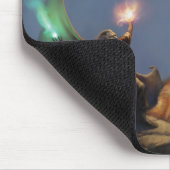 Wizard Defensie - Draak en wizard Muismat (Hoek)