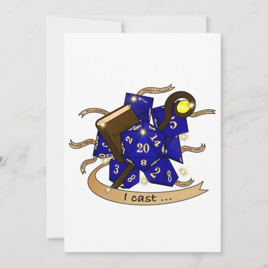 Wizard Dice Design Aankondiging (Voorkant)