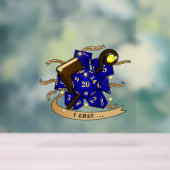 Wizard Dice Design Acryl Bord (Neutraal)
