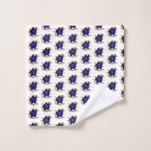 Wizard Dice Design Bad Handdoek (Wasdoekje)