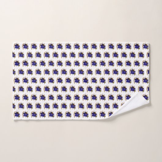 Wizard Dice Design Bad Handdoek (Handdoek)